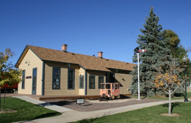 Boardwalk Park train depot source Town of Windsor 1 768x494
