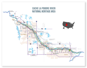 Local Map | Cache la Poudre River National Heritage Area