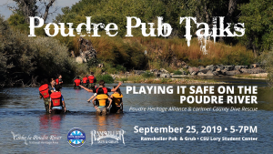 Poudre Pub Talk: Playing it Safe on the Poudre River @ Ramskeller | Fort Collins | Colorado | United States