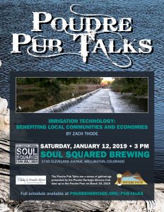 Poudre Pub Talk: Irrigation Technology @ Soul Squared Brewing Company | Wellington | Colorado | United States