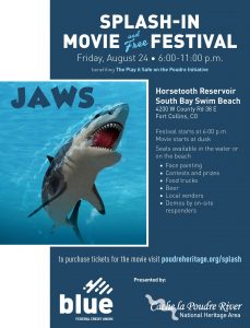 JAWS Splash-In Movie @ Horsetooth South Bay Swim Beach | Yulee | Florida | United States
