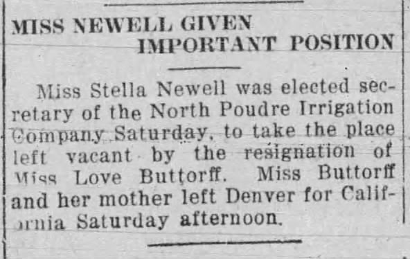 The Mysterious Woman: Miss Stella M. Newell