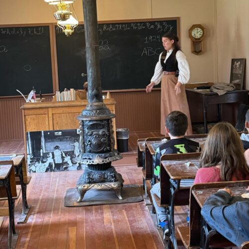 One room schoolhouse field trip